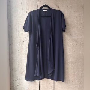 Navy Babaton Wrap Dress